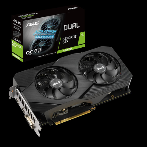 ASUS Dual -GTX1660S-O6G-EVO NVIDIA GeForce GTX 1660 SUPER 6 GB