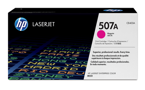 HP 507A Magenta Original LaserJet Toner Cartridge