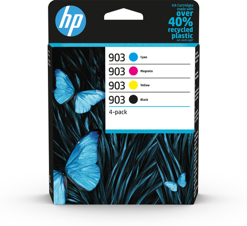 HP 903 4-pack Black/Cyan/Magenta/Yellow Original Ink Cartridges