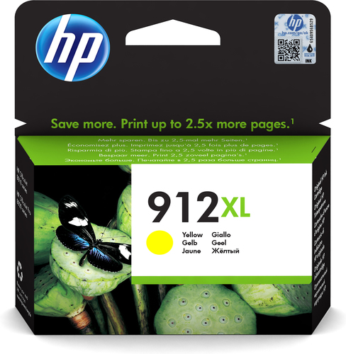 HP 912XL High Yield Yellow Original Ink Cartridge