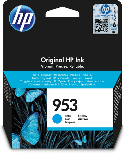 HP 953 Cyan Original Ink Cartridge