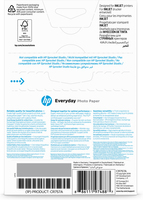 HP Everyday Glossy Photo Paper-100 sht/10 x 15 cm