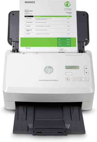 HP Scanjet 6FW09A scanner Sheet-fed scanner 600 x 600 DPI A4 White