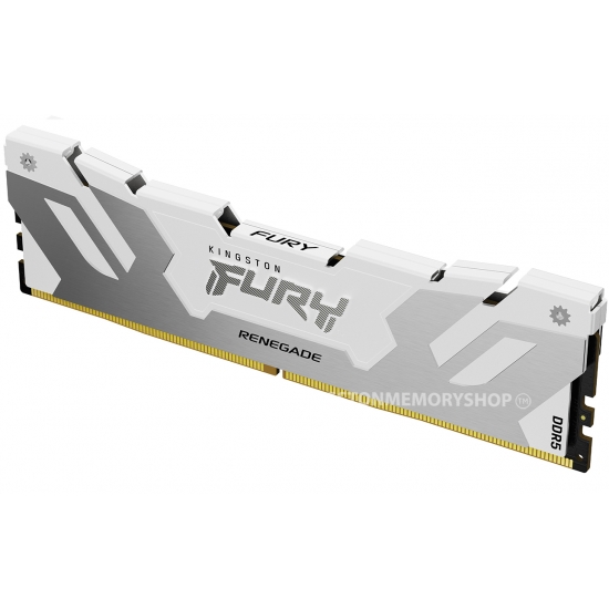 Kingston FURY Renegade KF572C38RWK2-32 32GB (16GB x2) DDR5 7200MT/s  Silver/White DIMM [XMP]