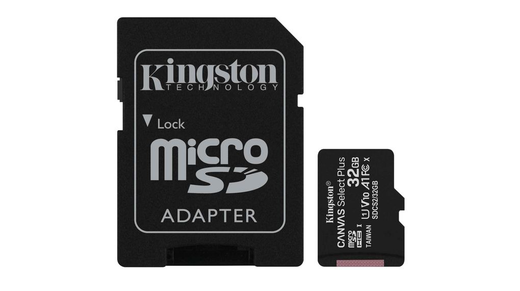 Карта памяти kingston canvas select plus sdhc 32 гб