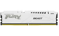 Kingston Technology FURY Beast 32GB 6000MT/s DDR5 CL30 DIMM (Kit of 2) White XMP