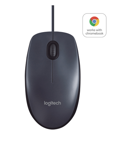 Logitech B100 mouse Ambidextrous USB Type-A Optical 800 DPI