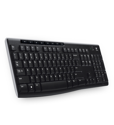 Logitech K270 keyboard RF Wireless AZERTY French Black