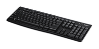 Logitech K270 keyboard RF Wireless QWERTY English Black