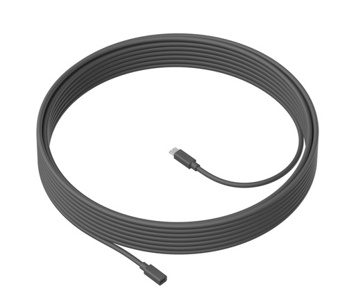 Logitech MeetUp Mic Extension Cable Black