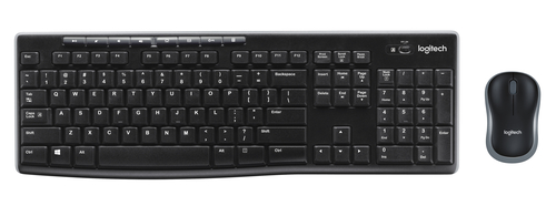 Logitech MK270 keyboard RF Wireless QWERTY UK English Black