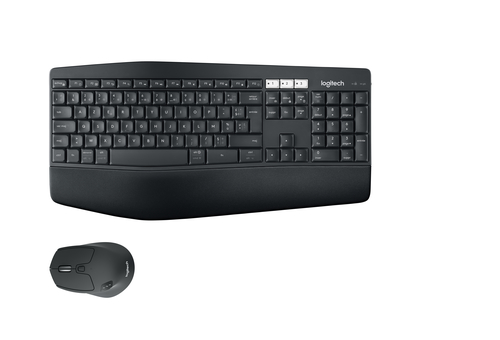 Logitech MK850 Performance keyboard RF Wireless AZERTY French Black