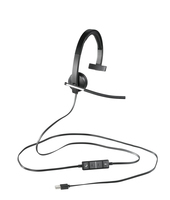 Logitech USB Headset Mono H650e Head-band Black, Grey